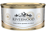 Riverwood kattenvoer Tuna with Quinoa in Jelly 85 gr