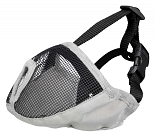 TRIXIE Muilkorf voor rassen met platte neus grijs