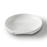 Hoopo Drink- en Voerbak Plate Wit