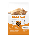 IAMS Kattenvoer Senior Chicken 10 kg