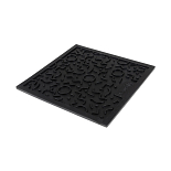 District 70 Likmat Quest Donkergrijs 20 x 20 cm