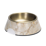 Designed by Lotte Voer- en Drinkbak Meis Beige