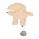 D&D Trappelkussen Bix met Kattenkruid Beige