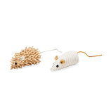 Beeztees Kattenspeelgoed Eco Muisjes Seerp 2 st