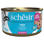 Schesir Kattenvoer Complete Tonijn Bouillon 85 gr