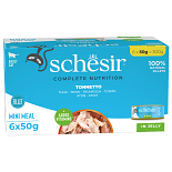 Schesir Kattenvoer Complete Tonijn Gelei 6 x 50 gr