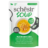 Schesir Kattenvoer Kip & Pompoen Soup 40 gr