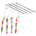 Beeztees Kattenhengel Gekleurde Muis Assorti