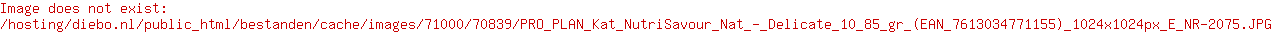 Pro Plan kattenvoer Delicate Nutrisavour Vis 10 x 85 gr