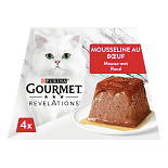 Gourmet kattenvoer Revelations Rund 4 x 57 gr