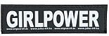 Julius K9 Velcro stickers S GIRLPOWER