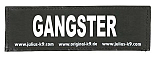 Julius K9 Velcro stickers S GANGSTER