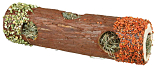 TRIXIE Tunnelbuis schorshout met hooi Ø 9 x 30 cm