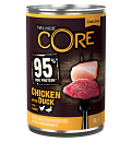 Wellness CORE hondenvoer 95% Chicken/duck 400 gr