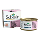 Schesir Kattenvoer Tonijn/Ham Gelei 85 gr