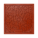 District 70 Likmat Quest Brick Red<br> 28 x 28 cm