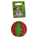 Hondenspeelgoed kerstbal Ø 7,5 cm