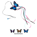 Kong Teaser Butterfly Assorti