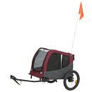 TRIXIE Hondenfietskar Grijs/Rood