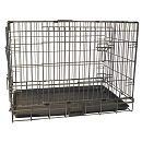 Hondenbench Premium 2-deurs Hamerslag