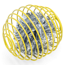 Beeztees Kittenspeelgoed Springbal Geel/Zilver