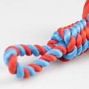 Duvo+ Hondenspeelgoed Tuggertouw met Bal Rood