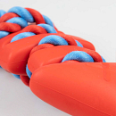 Duvo+ Hondenspeelgoed Tuggertouw met Vis Rood