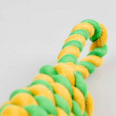 Duvo+ Hondenspeelgoed Tuggertouw met Vis Geel