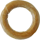 Geperste ring 15 cm