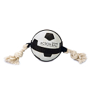 Beeztees Action Voetbal met Touw