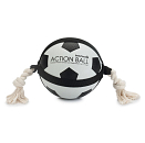 Beeztees Action Voetbal met Touw