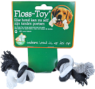 Floss-Toy Mini zwart/wit