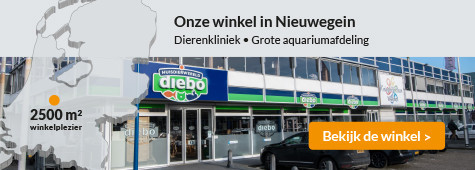 ondernemer voorstel Druppelen Diebo, grote dierenwinkel met alles voor je huisdier en aquarium