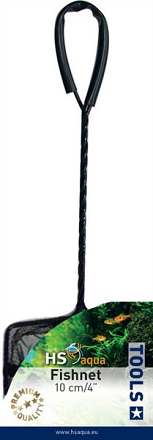 HS AQUA VISNET GROF ZWART 10 CM/4 INCH
