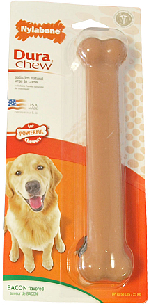 NylaBone Dura Chew Bot bacon L