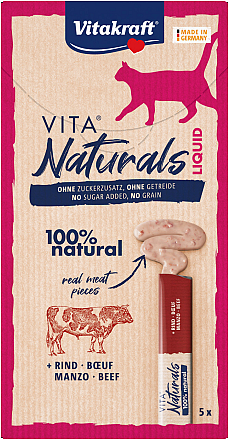 Vitakraft Vita Naturals Liquid Snack Rund 5 st