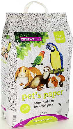 ESVE Pet's Paper bedding 25 ltr