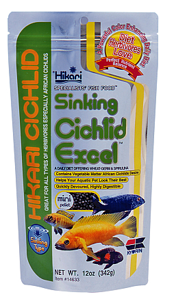 Hikari Sinking Cichlid Excel Mini 342 gr