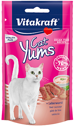 Vitakraft Cat Yums leverworst 40 gr