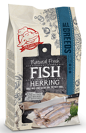 Natural Fresh FISH hondenvoer Adult herring 12 kg