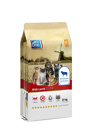 CaroCroc kattenvoer with Lamb 2 kg