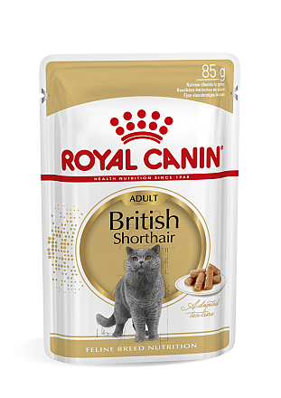 Royal Canin kattenvoer British Shorthair Adult 12 x 85 gr