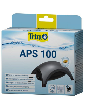 Tetra luchtpomp Aps 100 zwart