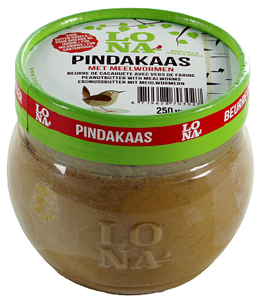 Lona Pindakaas met Meelwormen 250 ml