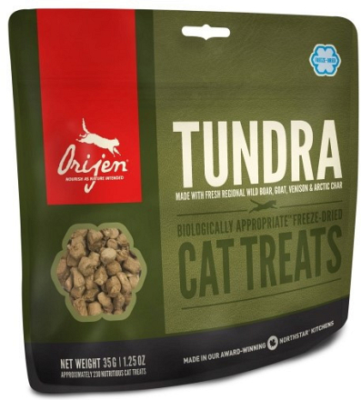 Orijen Freeze-Dried Cat Treats Tundra 35 gr