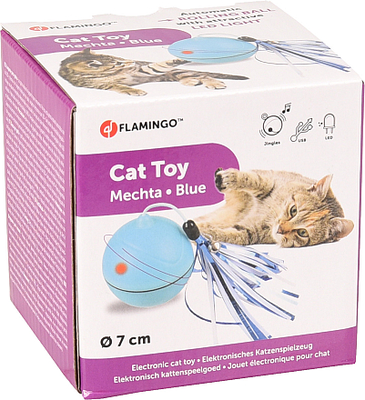 Flamingo kattenspeelgoed Magic Mechta 2 in 1 Blauw