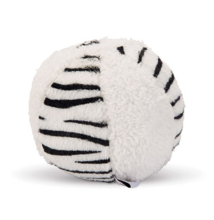 Beeztees speelbal Beasty bal wit/zwart
