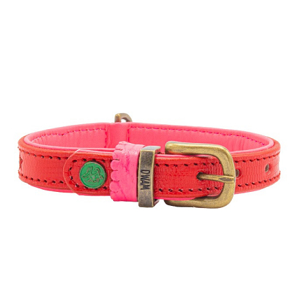 Dog with a Mission halsband Pink Star