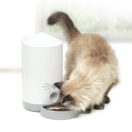 Catit Pixi Smart voederautomaat Wit