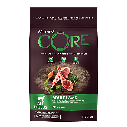 Wellness CORE hondenvoer Adult Lamb 10 kg